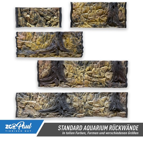 Aquarium wand 60 80 - wand, 3d