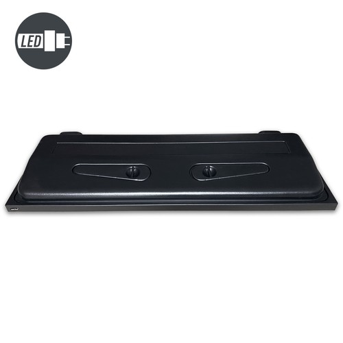 Led aquarium abdeckung schwarz - led,