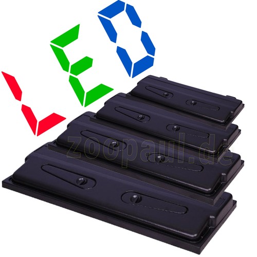Led aquariumabdeckung schwarz - aquariumabdeckung,